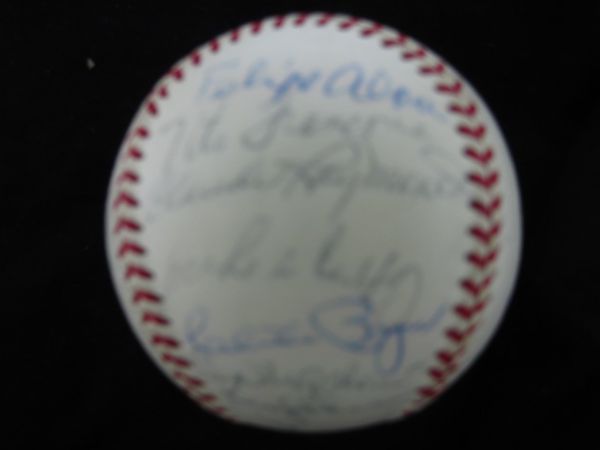 1967 Atlanta Braves Team Signed Baseball PSA/DNA LOA