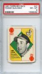 1951 Topps Red Back 47 Tommy Glaviano PSA NM-MT 8