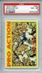 1972 Topps 258 Bob Lee In Action PSA MINT 9