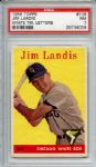 1958 Topps 108 Jim Landis PSA NM 7