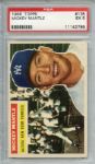 1956 Topps 135 Mickey Mantle Gray Back PSA EX 5