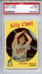 1959 Topps 250 Billy ODell PSA NM-MT 8