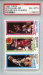 1980 Topps Larry Bird Magic Johnson Rookie PSA NM-MT 8