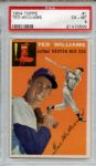 1954 Topps 1 Ted Williams PSA EX-MT 6