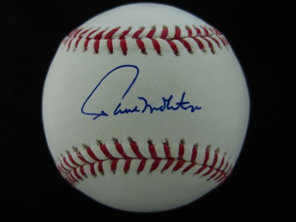 Paul Molitor Signed OML Baseball PSA/DNA w/COA