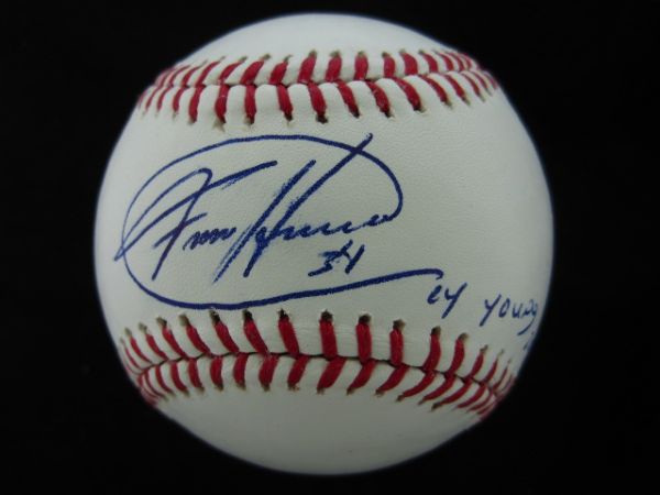 Felix Hernandez Signed OML Baseball PSA/DNA w/COA