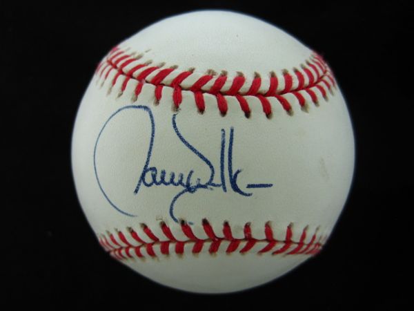 Larry Walker Signed OML Baseball PSA/DNA w/COA