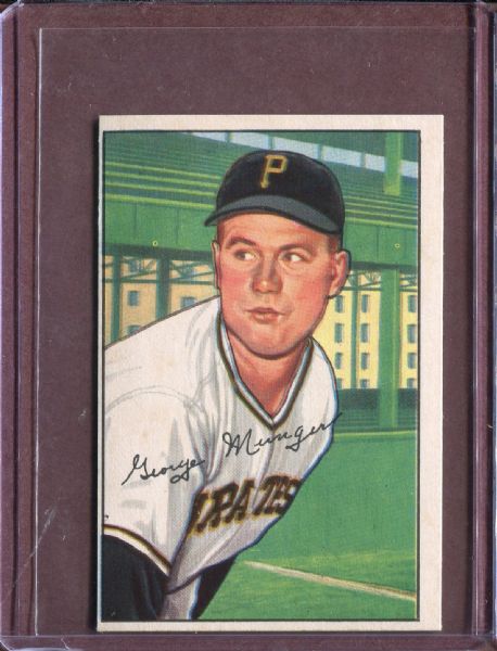1952 Bowman 243 George Munger EX #D52268