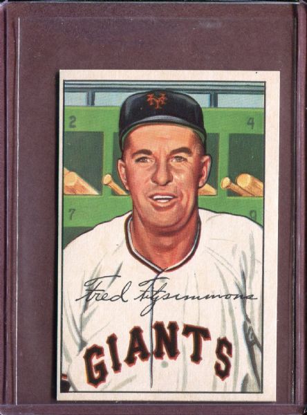 1952 Bowman 234 Fred Fitzsimmons CO EX #D52261