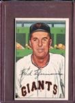 1952 Bowman 234 Fred Fitzsimmons CO EX #D52261