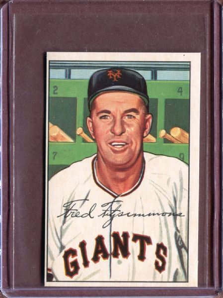1952 Bowman 234 Fred Fitzsimmons CO EX #D52265
