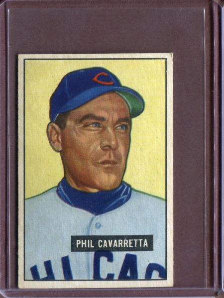 1951 Bowman 138 Phil Cavarretta EX #D3762