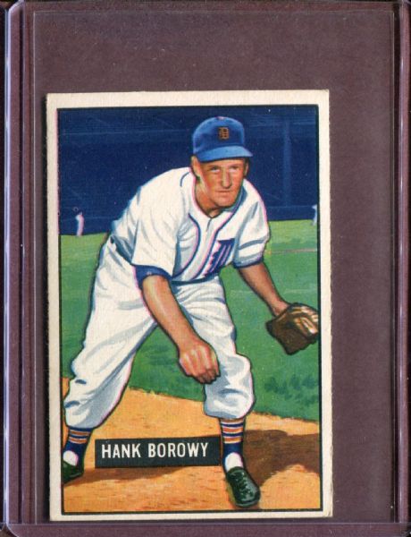 1951 Bowman 250 Hank Borowy EX #D3799