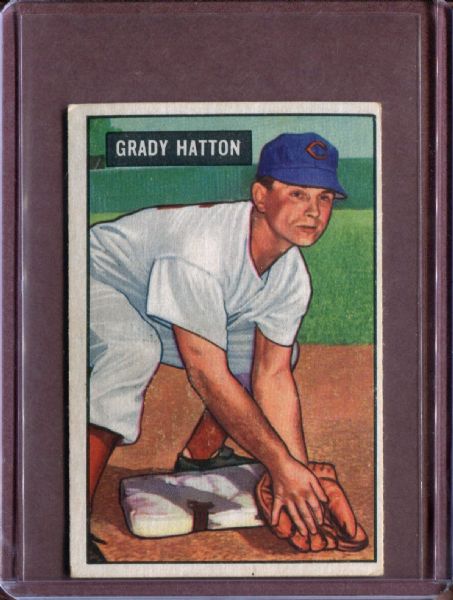 1951 Bowman 47 Grady Hatton EX #D3746