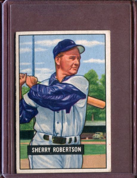 1951 Bowman 95 Sherry Robertson EX #D3757
