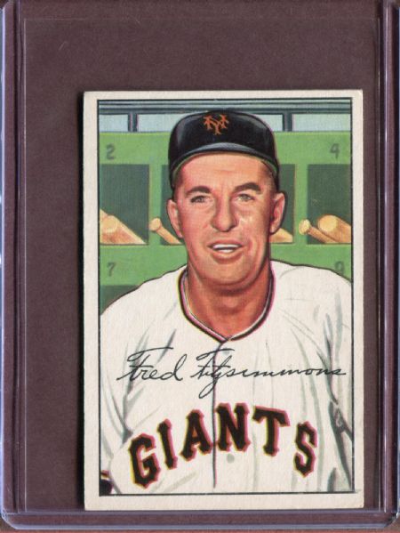 1952 Bowman 234 Fred Fitzsimmons CO EX #D3863