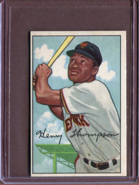 1952 Bowman 249 Hank Thompson EX #D3869