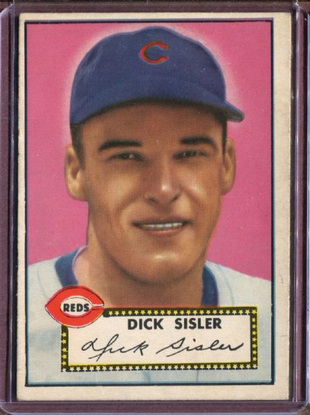 1952 Topps 113 Dick Sisler EX #D3890