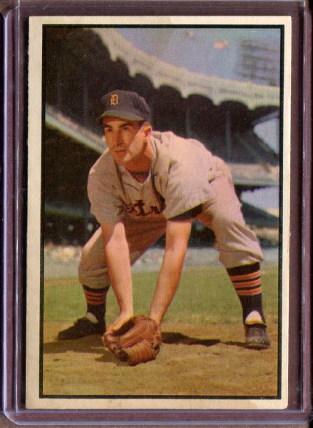 1953 Bowman Color 134 Johnny Pesky EX #D3934
