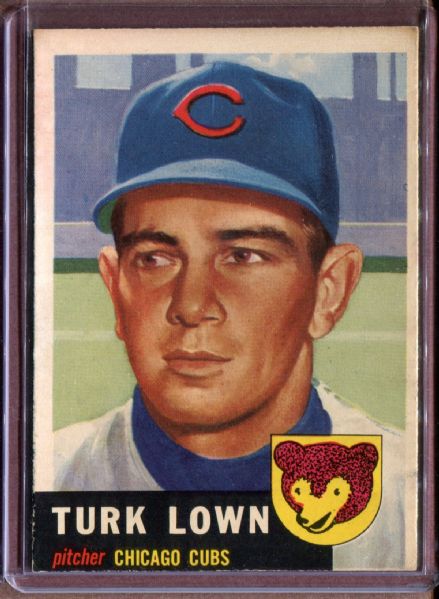 1953 Topps 130 Turk Lown DP EX #D3964