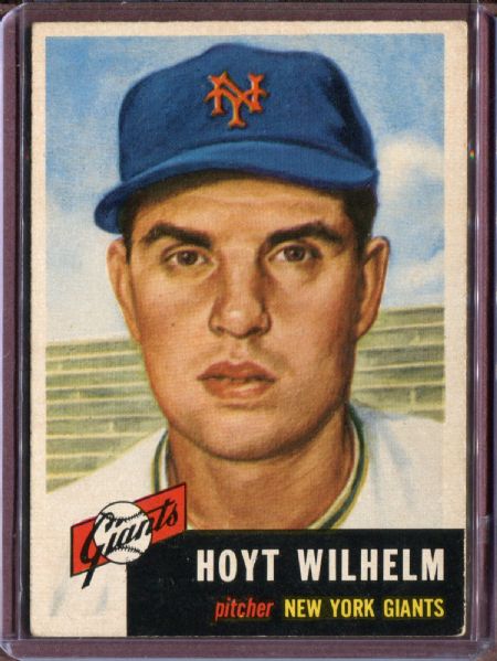 1953 Topps 151 Hoyt Wilhelm EX #D3969