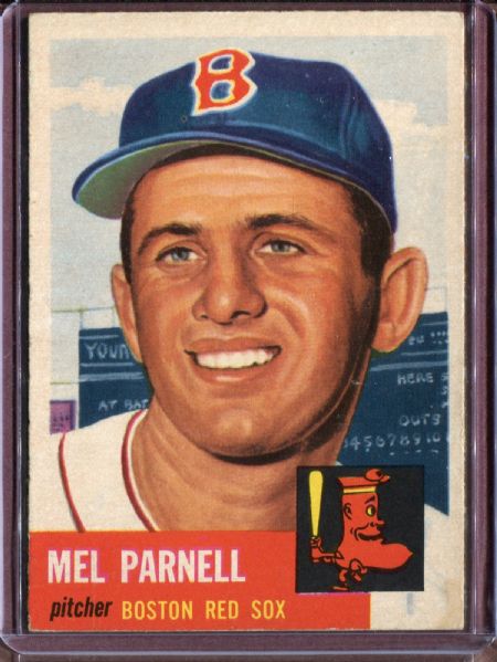 1953 Topps 19 Mel Parnell DP EX #D3939