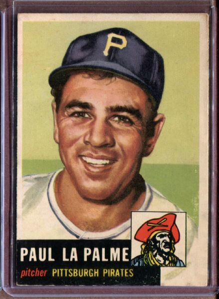 1953 Topps 201 Paul LaPalme EX #D3982
