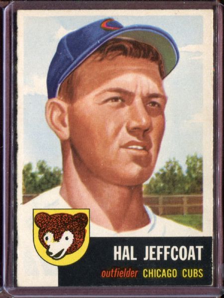 1953 Topps 29 Hal Jeffcoat EX #D3943