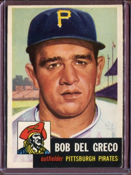 1953 Topps 48 Bob Del Greco DP EX #D3944