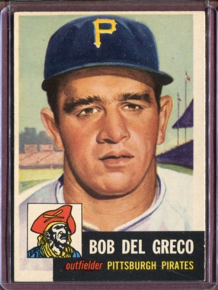 1953 Topps 48 Bob Del Greco DP EX #D3945