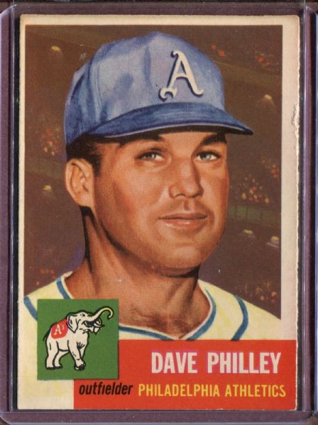 1953 Topps 64 Dave Philley EX #D3950