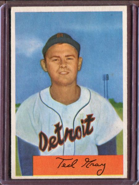 1954 Bowman 71 Ted Gray EX #D4023