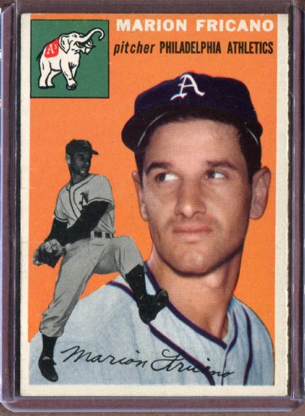 1954 Topps 124 Marion Fricano EX #D4193