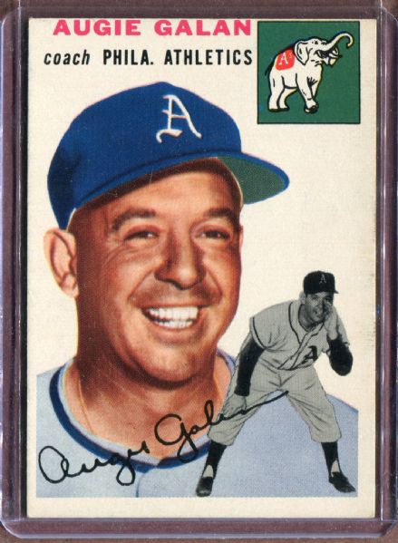1954 Topps 233 Augie Galan CO EX #D4253