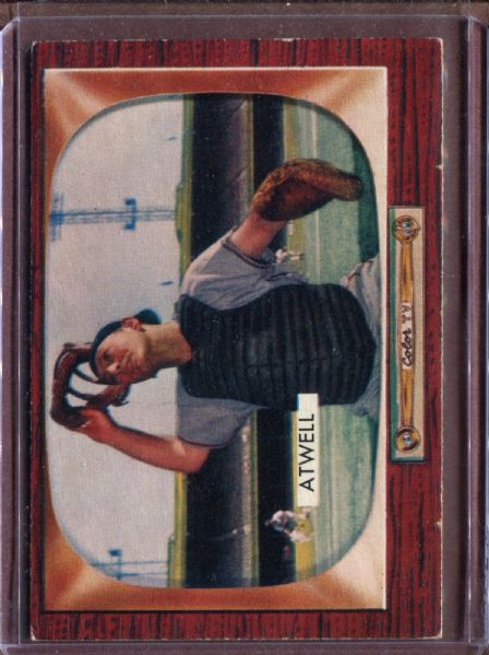 1955 Bowman 164 Toby Atwell EX #D4292