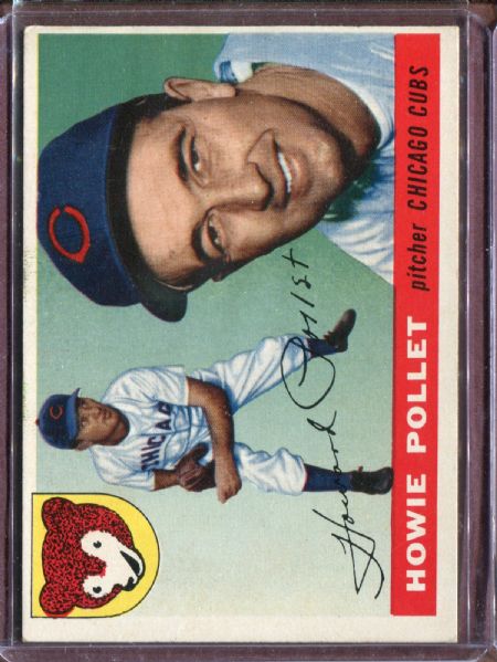 1955 Topps 76 Howie Pollet EX #D4341