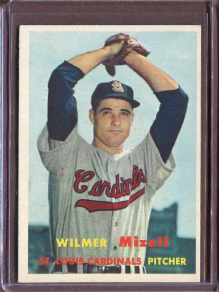 1957 Topps 113 Wilmer Mizell EX #D4475