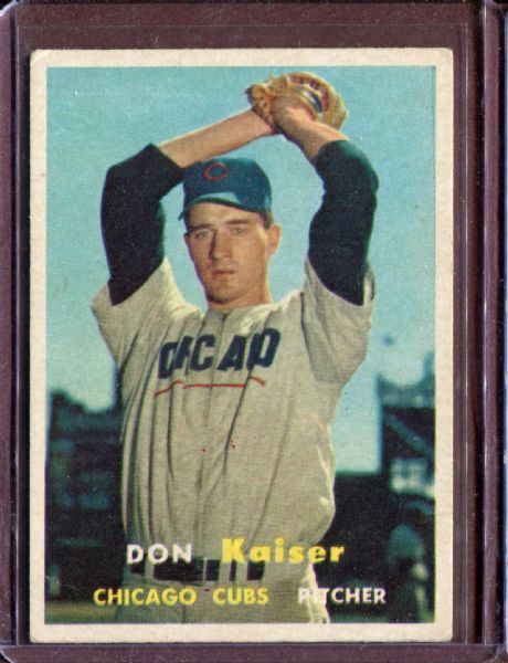 1957 Topps 134 Don Kaiser EX #D4479