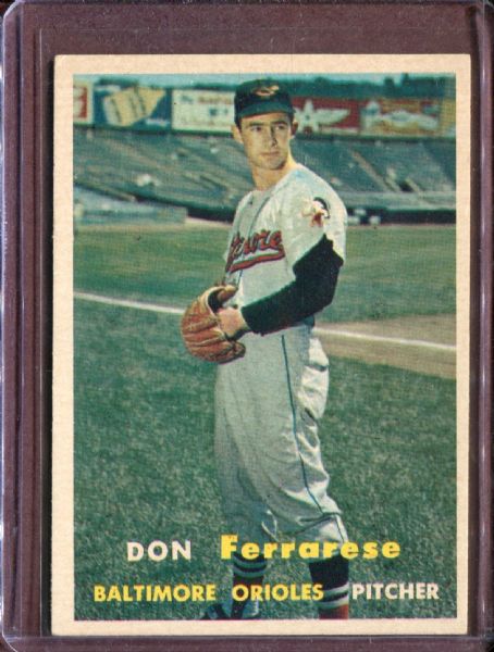 1957 Topps 146 Don Ferrarese EX #D4483