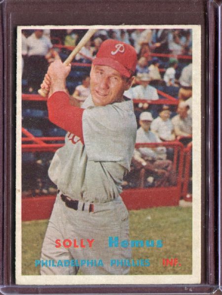 1957 Topps 231 Solly Hemus EX #D4494