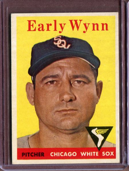 1958 Topps 100A Early Wynn EX #D4530