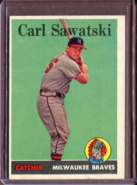 1958 Topps 234 Carl Sawatski EX #D4552