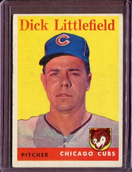 1958 Topps 241 Dick Littlefield EX #D4557