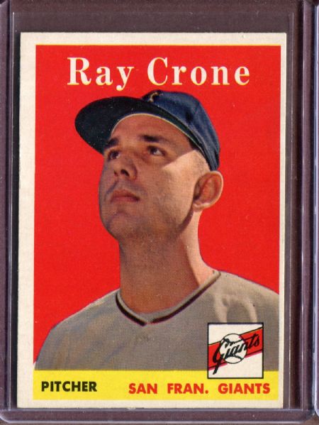 1958 Topps 272 Ray Crone EX #D4566