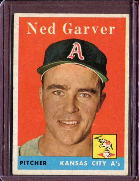 1958 Topps 292 Ned Garver EX #D4569