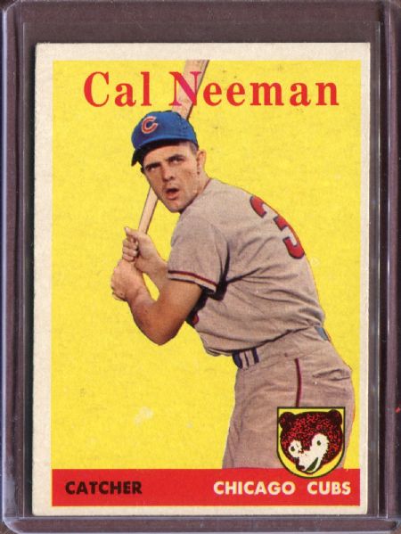 1958 Topps 33A Cal Neeman EX #D4523