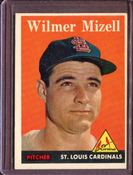 1958 Topps 385 Wilmer Mizell EX #D4603