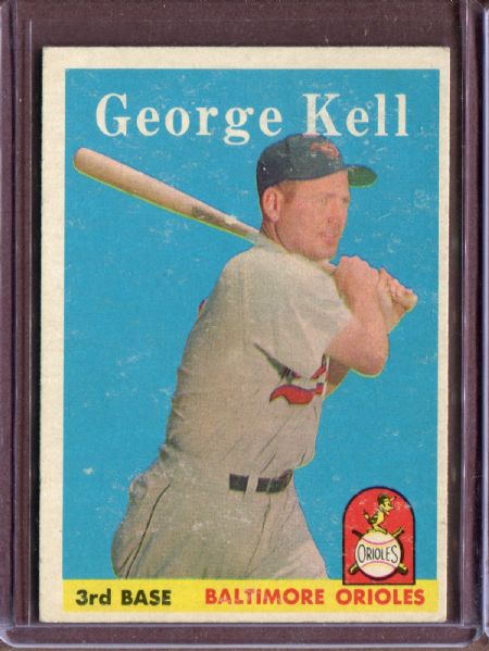 1958 Topps 40 George Kell EX #D4524