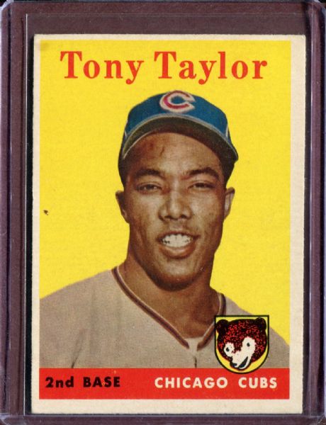1958 Topps 411 Tony Taylor RC EX #D4617