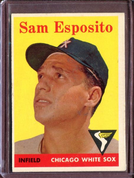 1958 Topps 425 Sammy Esposito EX #D4621